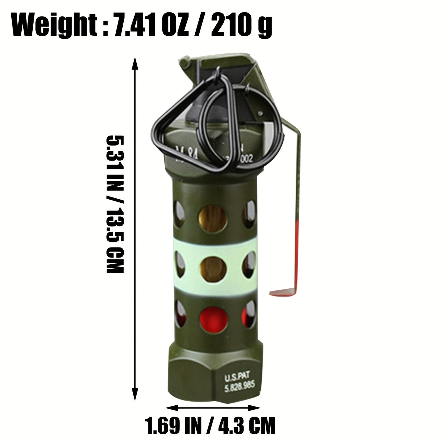 (Butane Gas Not Included) Windproof Refillable Butane Torch Lighter - Zinc Alloy, Military-Style Design with Blue Flame, Adjustable Flame, Perfect for Camping, BBQ