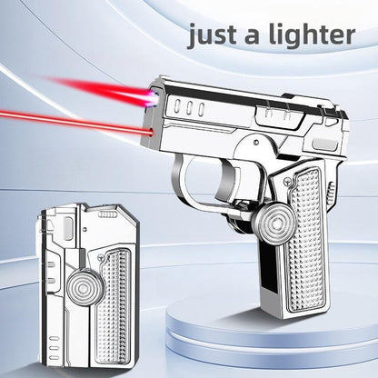 (Butane Gas Not Included) Creative Foldable Spinner lighter,Dual-form Lighter, Kitchen Lighter/Outdoor WindproofLighter/Camping lighter